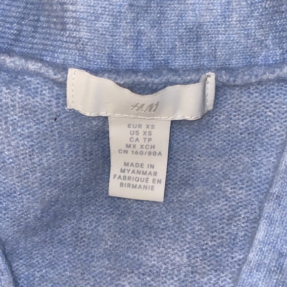 H&M Blue Cardigan Sweater - Picture 2 of 7